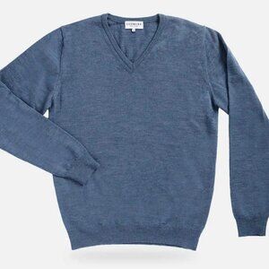 The Blue Heather Emmons V-Neck